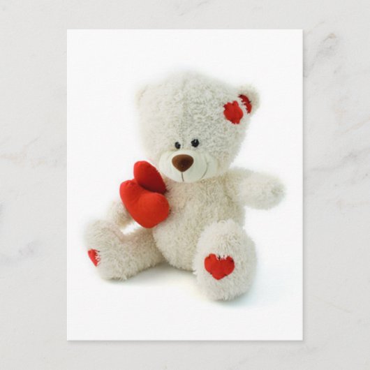 * Teddy Bear Love * Cute Teddy Briefkaart (Voorkant)
