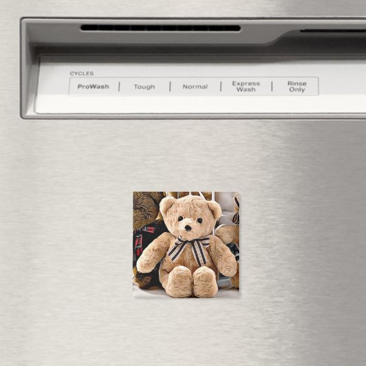 Teddy Bear Magnet (Insitu (Vaatwasser))