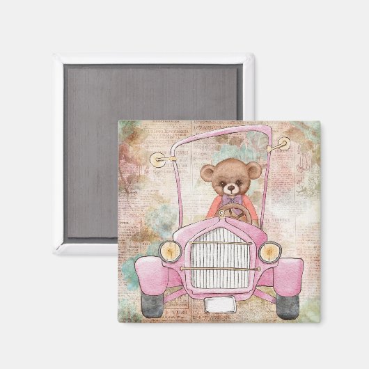 Teddy Bear Magnet (Voorkant / Achterkant)
