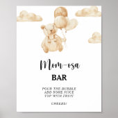 Teddy Bear \ Mam-osa bar Poster (Voorkant)