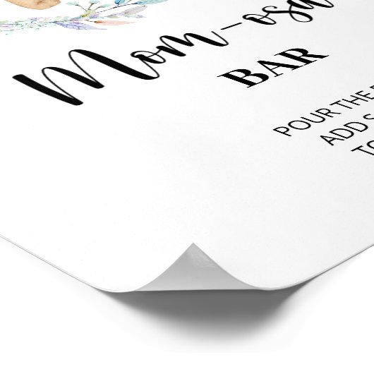 Teddy Bear \ Mam-osa bar Poster (Hoek)