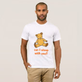 Teddy Bear Mannen T-shirt (Voorkant volledig)