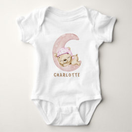Teddy Bear Meisje Baby Bodysuit
