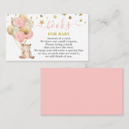 Teddy Bear Meisje Breng Een Boek Kaart