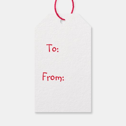  Teddy Bear Merry Kerstmis Cadeaulabel (Achterkant)