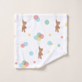 Teddy Bear met ballonnen Bad Handdoek (Wasdoekje)