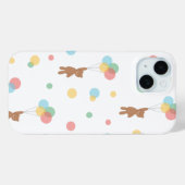 Teddy Bear met ballonnen Case-Mate iPhone Case (Achterkant (horizontaal))