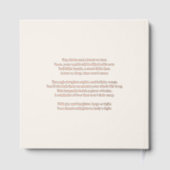 Teddy Bear met ballonnen Gastenboek (Achterkant)