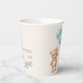 Teddy Bear met ballonnen Papieren Bekers (Links)