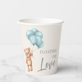 Teddy Bear met ballonnen Papieren Bekers