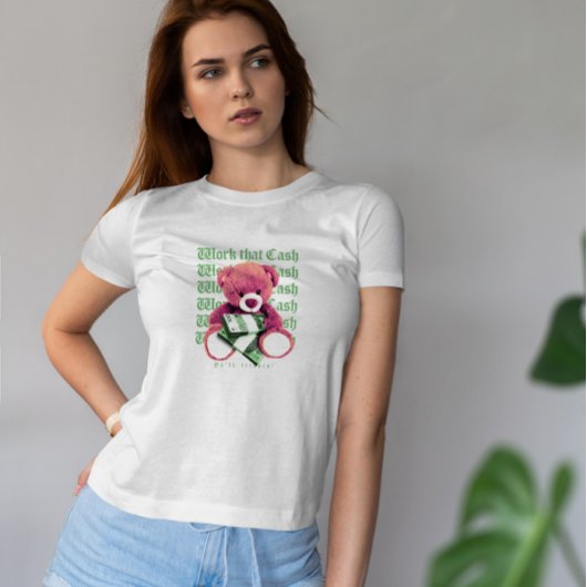 Teddy Bear met geld T-shirt