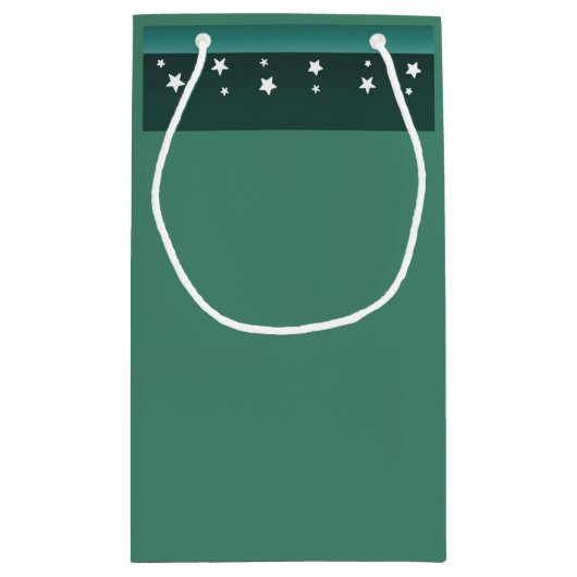 Teddy Bear met kerstcadeautjes Klein Cadeauzakje (Achterkant)