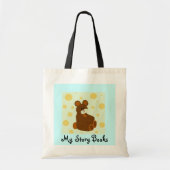 Teddy Bear Mijn verhalen Tote Bag (Voorkant)