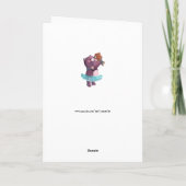 Teddy Bear-moeder Kaart (Achterkant)