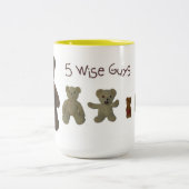 Teddy Bear Mok - 5-Wijzen (Center)