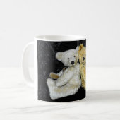 Teddy Bear Mok twee teddy Bears zo Cute (Voorkant links)