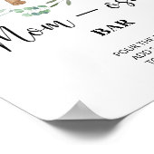 Teddy Bear \ Mon-osa bar Poster (Hoek)