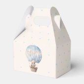 Teddy Bear Moon Barly Wachten Baby shower Bedankdoosjes (Achterkant)