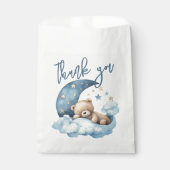 Teddy Bear Moon Dank je wel Bedankzakje (Voorkant)