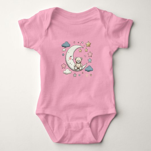 Teddy Bear Moon Romper (Voorkant)