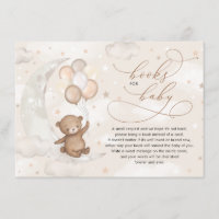 Teddy Bear Moon Stars Balloons Boeken voor Baby
