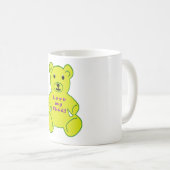 teddy bear mug koffiemok (Voorkant rechts)
