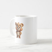 teddy bear mug koffiemok (Voorkant links)