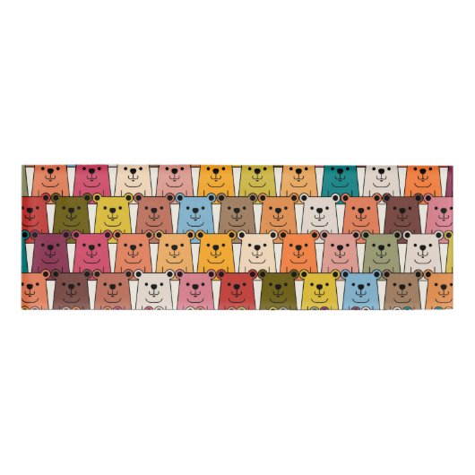 Teddy Bear Naambadge (Voorkant)