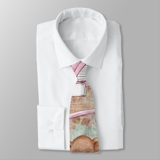 Teddy Bear Necktie Stropdas (Gebonden)