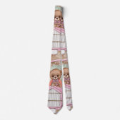 Teddy Bear Necktie Stropdas (Voorkant)