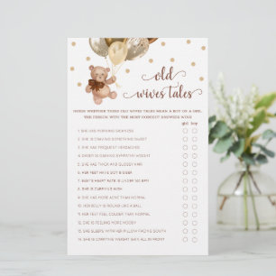 Teddy Bear Old Wives