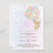 Teddy Bear onthult het geslacht Kaart (Voorkant)