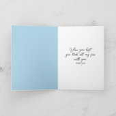 Teddy Bear op Driftwood Kaart (Binnen)