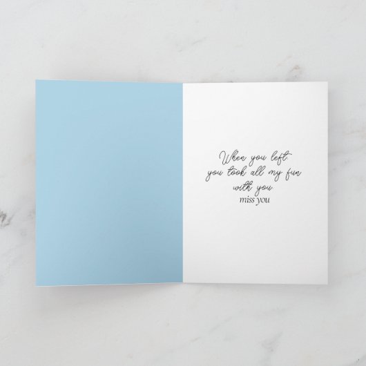 Teddy Bear op Driftwood Kaart (Binnen)