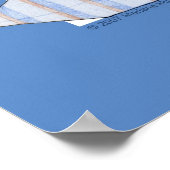 Teddy Bear over Cushions Poster (Hoek)