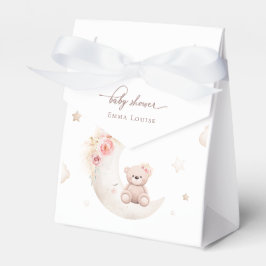 Teddy Bear over het motorneutrale Baby shower Bedankdoosjes