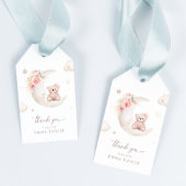 Teddy Bear over het motorneutrale Baby shower Cadeaulabel