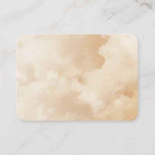 Teddy Bear Over The Moon Luier Raffle Baby shower Informatiekaartje (Achterkant)