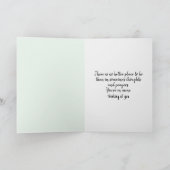 Teddy Bear over zijn stoel Kaart (Binnen)