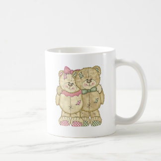 Teddy Bear Pair - Originele kleuren Koffiemok