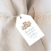 Teddy Bear Pampas Grass Baby Cadeaulabel