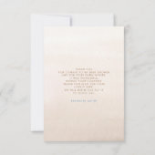 Teddy Bear Pampas Grass Cute Bedankt (Achterkant)