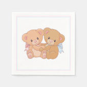 Teddy Bear Paper Napkins Servet (Voorkant)