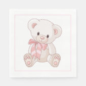 Teddy Bear Paper Napkins Servet (Voorkant)