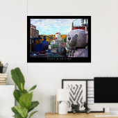 Teddy Bear Park Poster (Thuiskantoor)