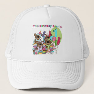 Teddy Bear Party 1e Verjaardag tshirts en geschenk Trucker Pet
