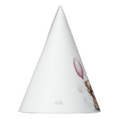 Teddy Bear Pastel Party Pet Feesthoedjes (Links)