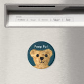 Teddy Bear (Peep po!) Magneet (Insitu (Vaatwasser))