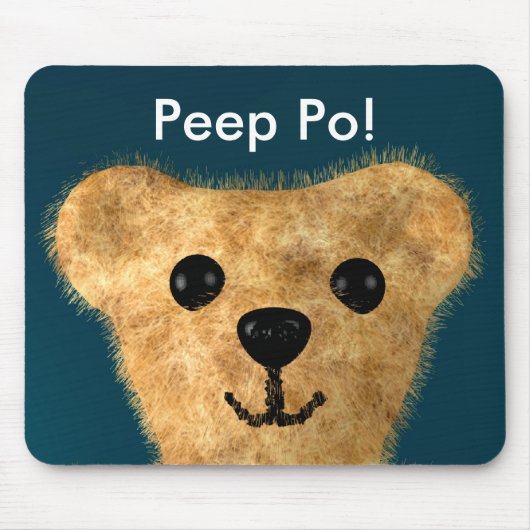 Teddy Bear (Peep po!) Muismat (Voorkant)