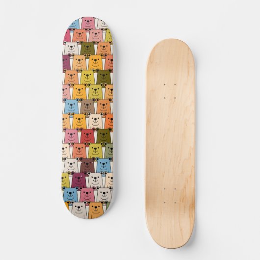 Teddy Bear Persoonlijk Skateboard (Voorkant)